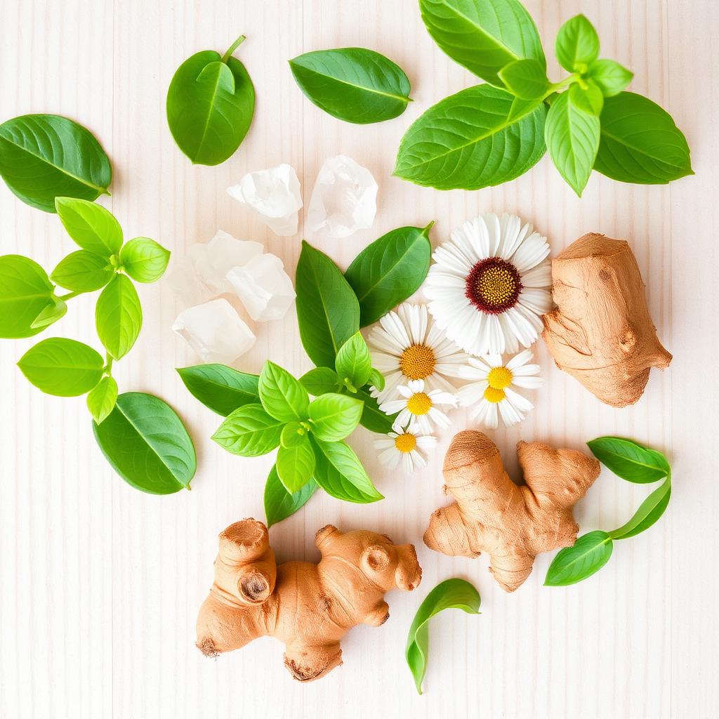 Natural ingredients in Arthryon Cream: eucalyptus, menthol, arnica, ginger